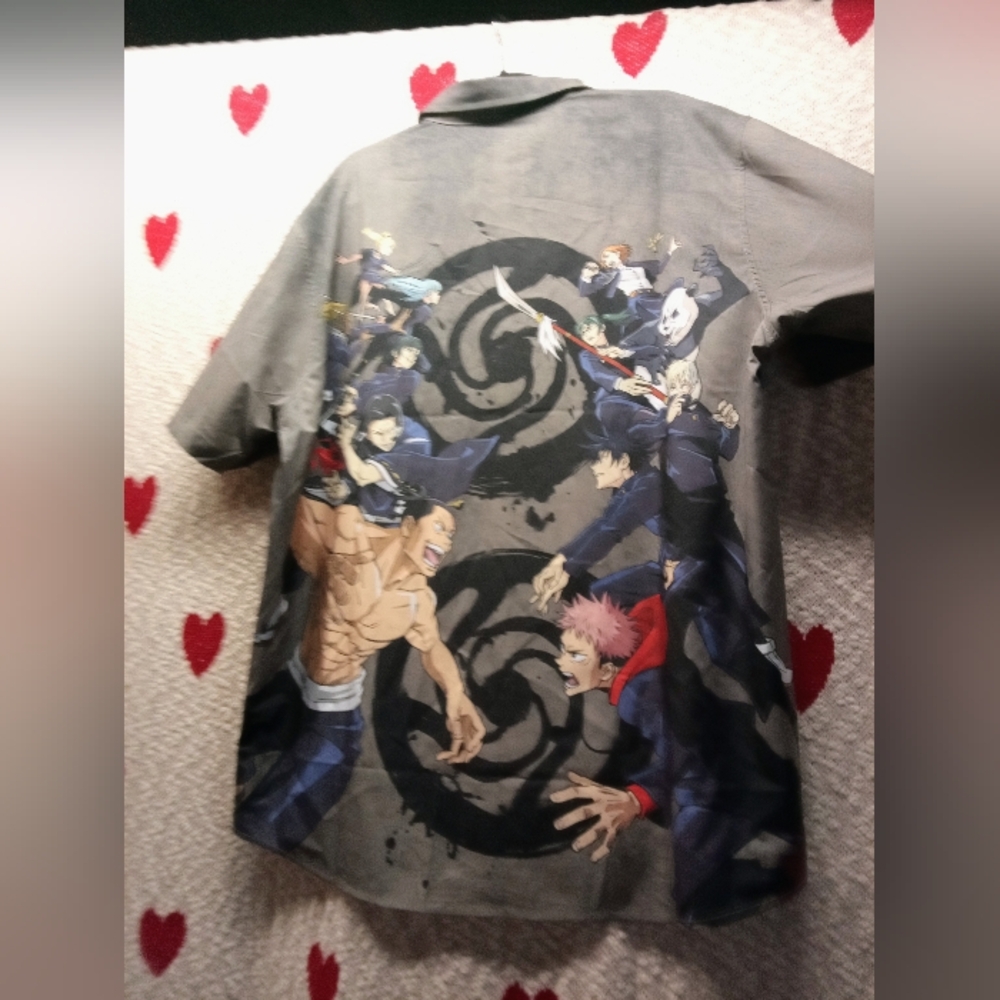 Loungefly Juju Kaisen Button Up 2X - Picture 4 of 7